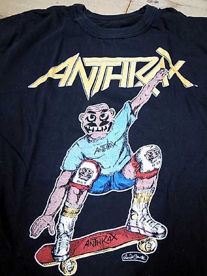 激レア ノットマン ANTHRAX Hanes アンスラックス