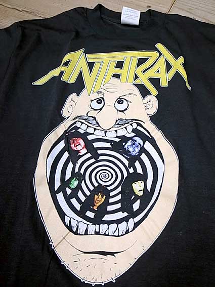 ANTHRAX×CFTL東日本大震災チャリティー限定ノットマンTシャツ